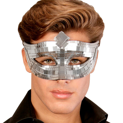 e-carnavalskleding-SYK Katten oogmasker disco