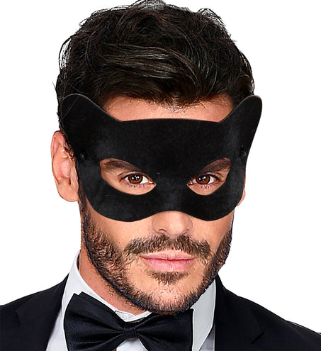 e-carnavalskleding-SYK Katten oogmasker zwart Lucy
