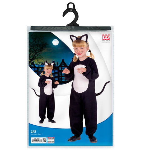e-carnavalskleding-SYK Katten pak zwart kind