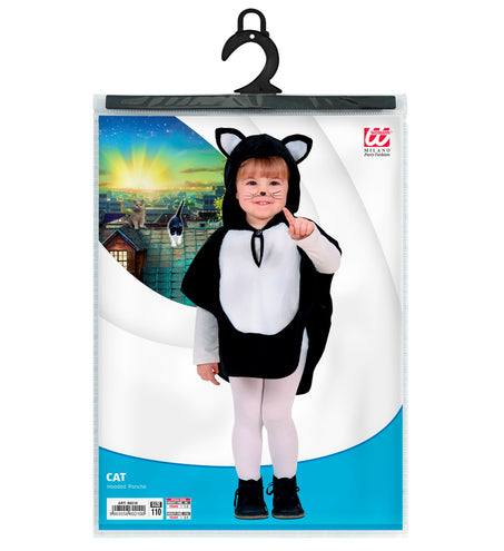 e-carnavalskleding-SYK Katten poncho kinderen