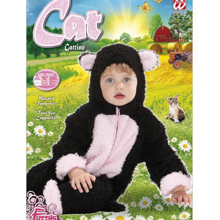 e-carnavalskleding-SYK Kattenpak onesie kinderen
