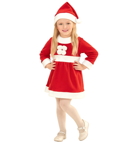 e-carnavalskleding-SYK Kerst jurkje Britt