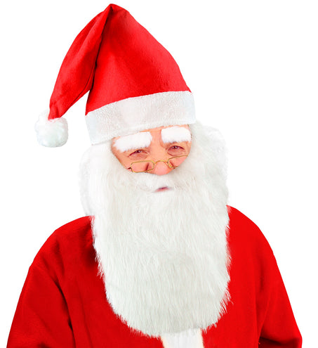 e-carnavalskleding-SYK Kerstartikelen kerstmuts met baard