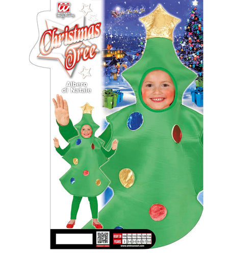 e-carnavalskleding-SYK Kerstboom kostuum kind