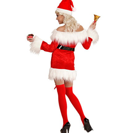 e-carnavalskleding-SYK Kerstjurk Donja dames