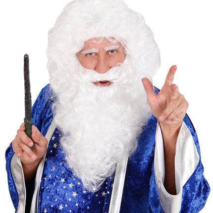 e-carnavalskleding-SYK Kerstman baard of sinterklaas baard