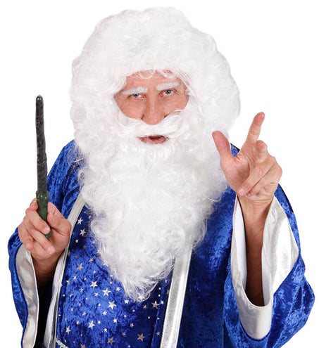 e-carnavalskleding-SYK Kerstman baard of sinterklaas baard