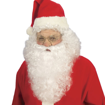e-carnavalskleding-SYK Kerstman baard set luxe