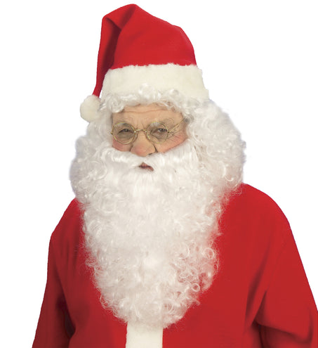 e-carnavalskleding-SYK Kerstman baard set luxe