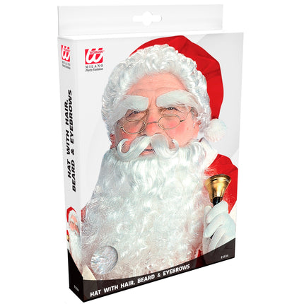 e-carnavalskleding-SYK Kerstman baard verkleedset