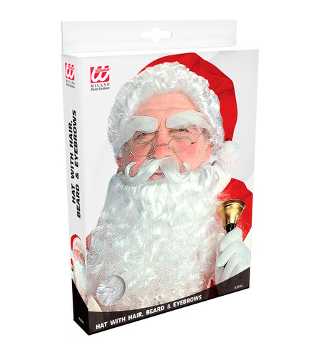 e-carnavalskleding-SYK Kerstman baard verkleedset