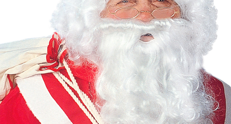e-carnavalskleding-SYK Kerstman baardset deluxe Santa