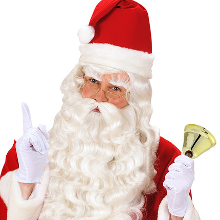 e-carnavalskleding-SYK Kerstman bel santa 15 cm