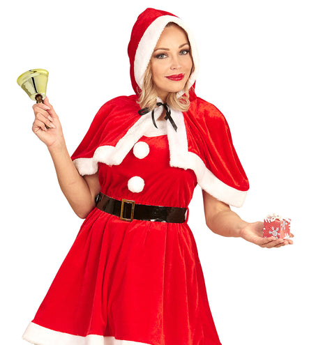 e-carnavalskleding-SYK Kerstman bel santa 15 cm