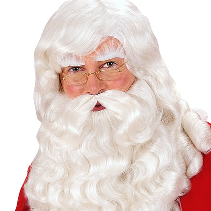 e-carnavalskleding-SYK Kerstman bril rechthoek goud