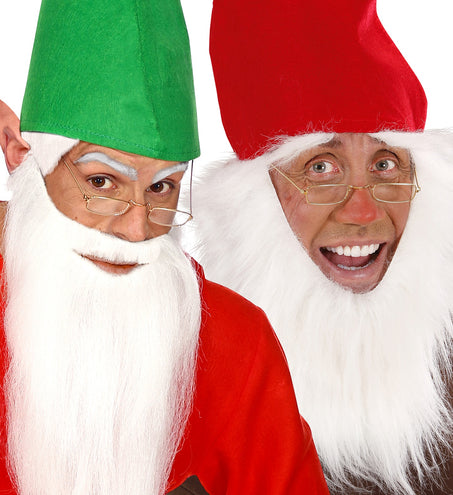 e-carnavalskleding-SYK Kerstman bril rechthoek goud