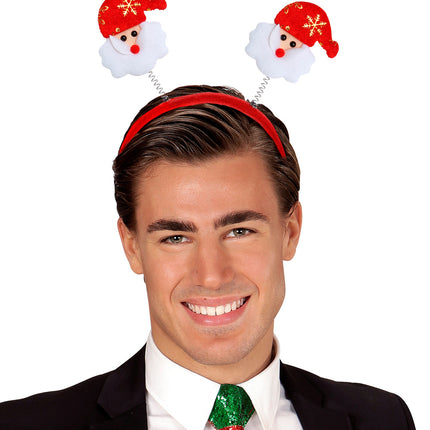 e-carnavalskleding-SYK Kerstman diadeem