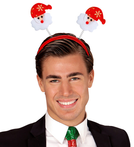 e-carnavalskleding-SYK Kerstman diadeem