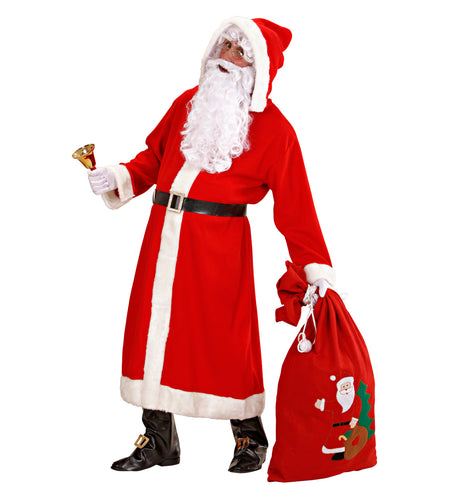 e-carnavalskleding-SYK Kerstman jas pak super de luxe
