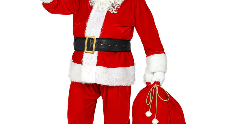 e-carnavalskleding-SYK Kerstman pak deluxe Snowy