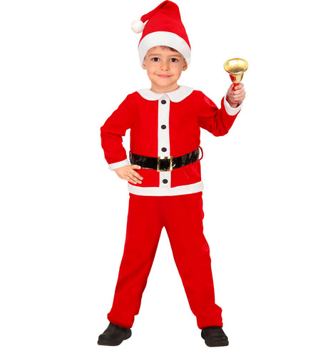 e-carnavalskleding-SYK Kerstman pak Santa kinderen