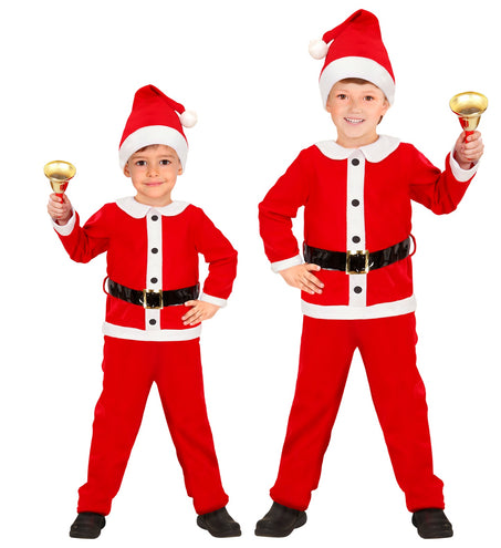 e-carnavalskleding-SYK Kerstman pak Santa kinderen
