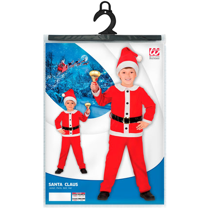 e-carnavalskleding-SYK Kerstman pak Santa kinderen