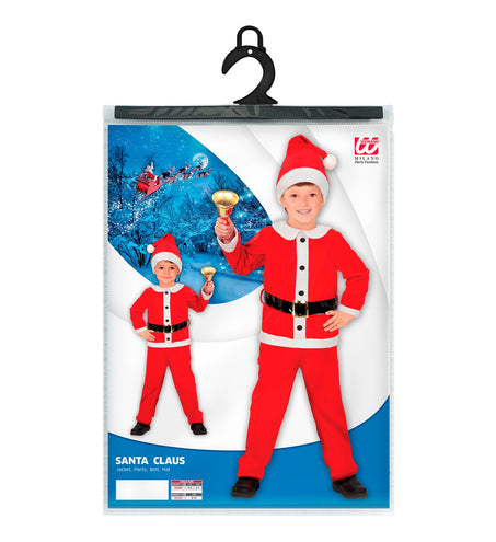 e-carnavalskleding-SYK Kerstman pak Santa kinderen