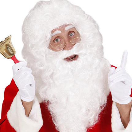 e-carnavalskleding-SYK Kerstman pruik met baard
