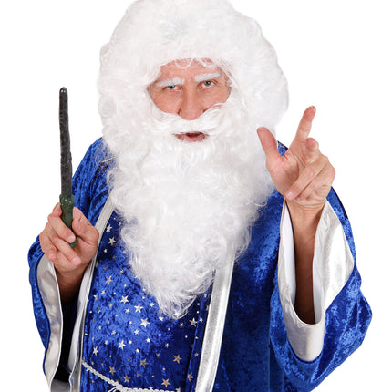 e-carnavalskleding-SYK Kerstman pruik met baard