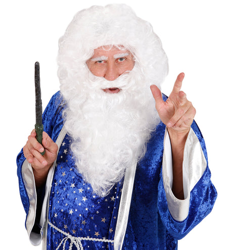 e-carnavalskleding-SYK Kerstman pruik met baard