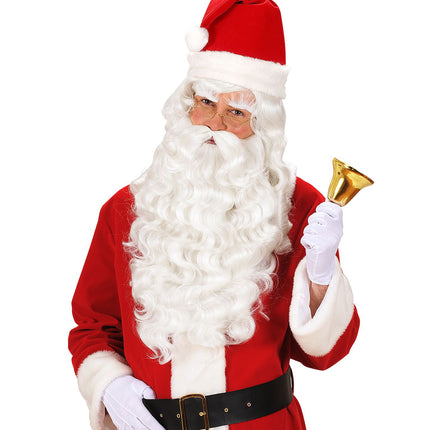 e-carnavalskleding-SYK Kerstman pruik met baard deluxe