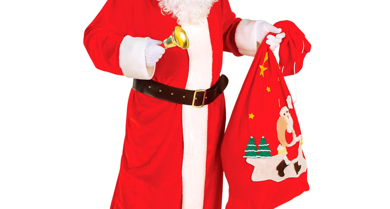 e-carnavalskleding-SYK Kerstmanpak Jas deluxe santa