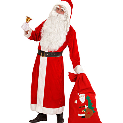 e-carnavalskleding-SYK Kerstmanpak Jas deluxe santa