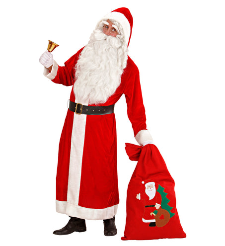 e-carnavalskleding-SYK Kerstmanpak Jas deluxe santa