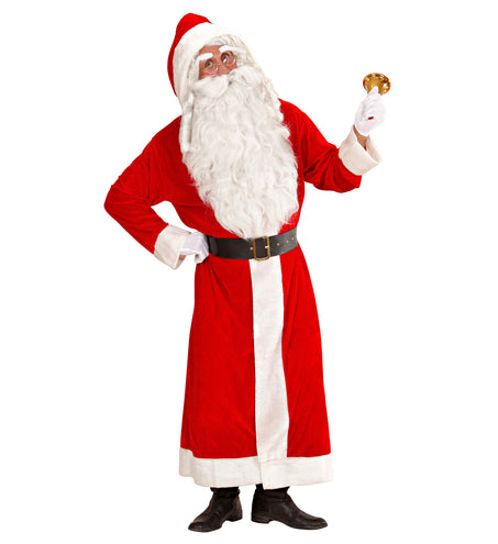 e-carnavalskleding-SYK Kerstmanpak Jas deluxe santa