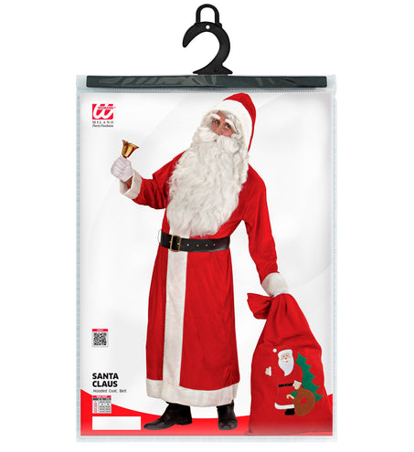 e-carnavalskleding-SYK Kerstmanpak Jas deluxe santa