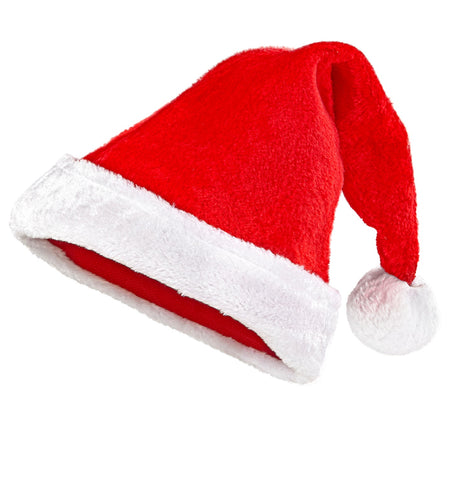 e-carnavalskleding-SYK Kerstmuts pluche deluxe