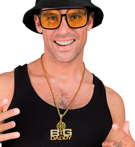 e-carnavalskleding-SYK ketting big daddy goud