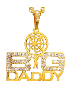 e-carnavalskleding-SYK ketting big daddy goud