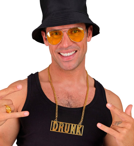 e-carnavalskleding-SYK Ketting drunk goud