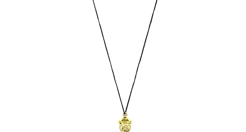 e-carnavalskleding-SYK Ketting met Kruis, Goud