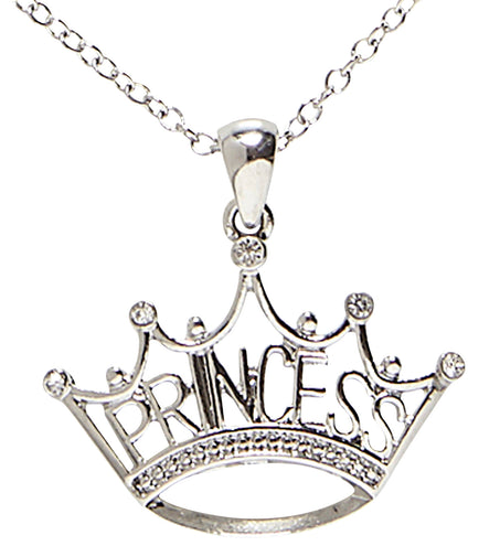 e-carnavalskleding-SYK Ketting met prinsessen kroon
