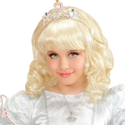 e-carnavalskleding-SYK Ketting met prinsessen kroon