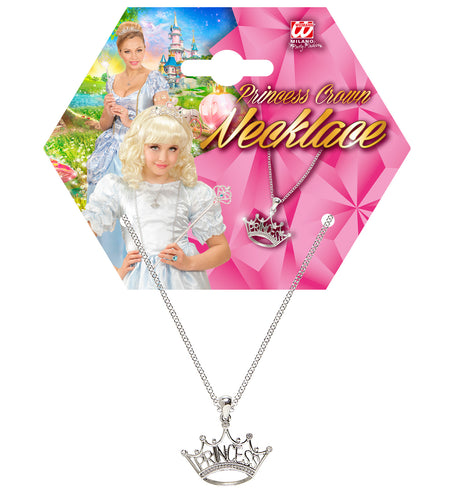 e-carnavalskleding-SYK Ketting met prinsessen kroon