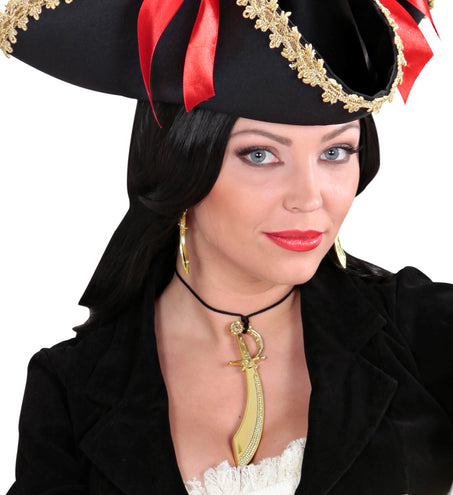 e-carnavalskleding-SYK Ketting piratenzwaard