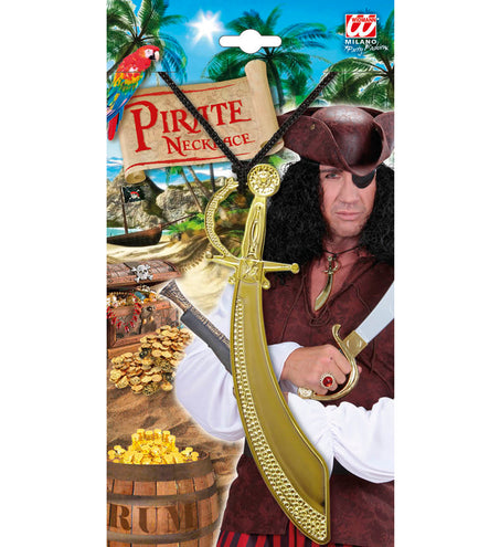 e-carnavalskleding-SYK Ketting piratenzwaard