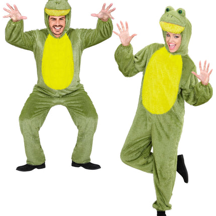 e-carnavalskleding-SYK Kikkerpak pluche unisex