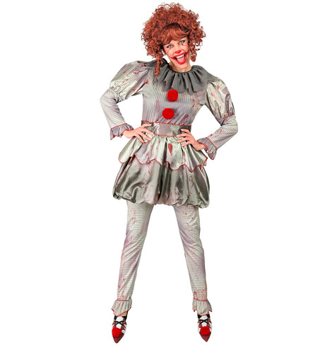 e-carnavalskleding-SYK Killer Clown Dame