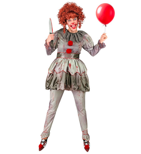 e-carnavalskleding-SYK Killer Clown Dame